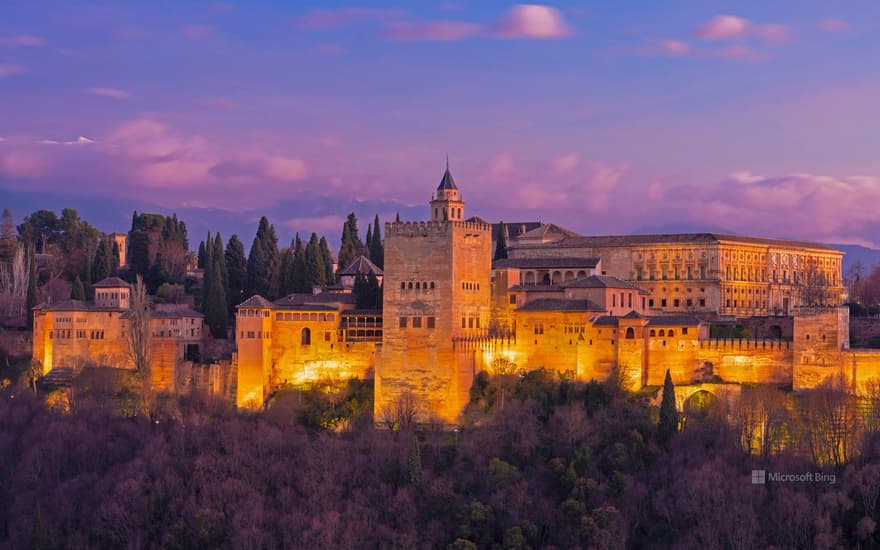 Alhambra, Granada, Andalucia, Spain