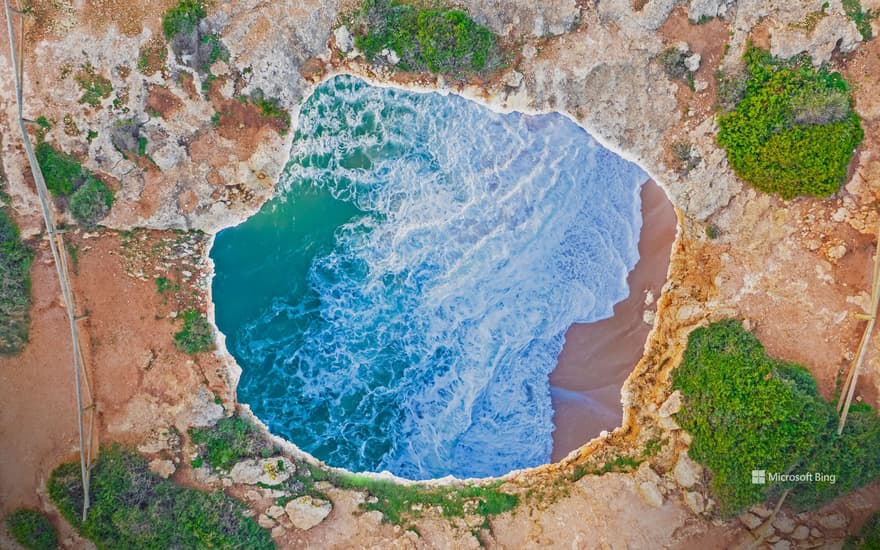 Benagil Cave, Algarve, Portugal