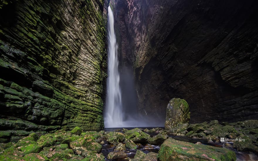 Cachoeira da Fumacinha, Chapada Diamantina, Bahia, Brazil