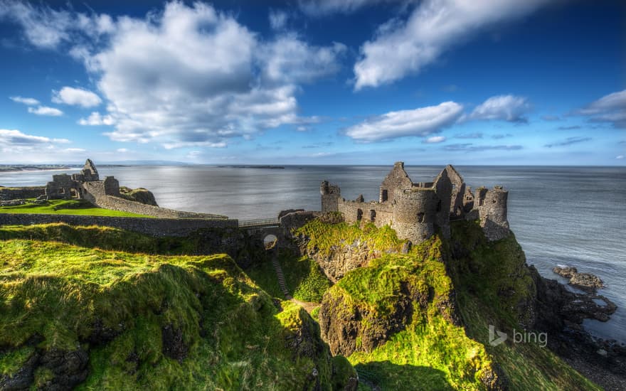 Dunluce Castle, County Antrim, Northern Ireland