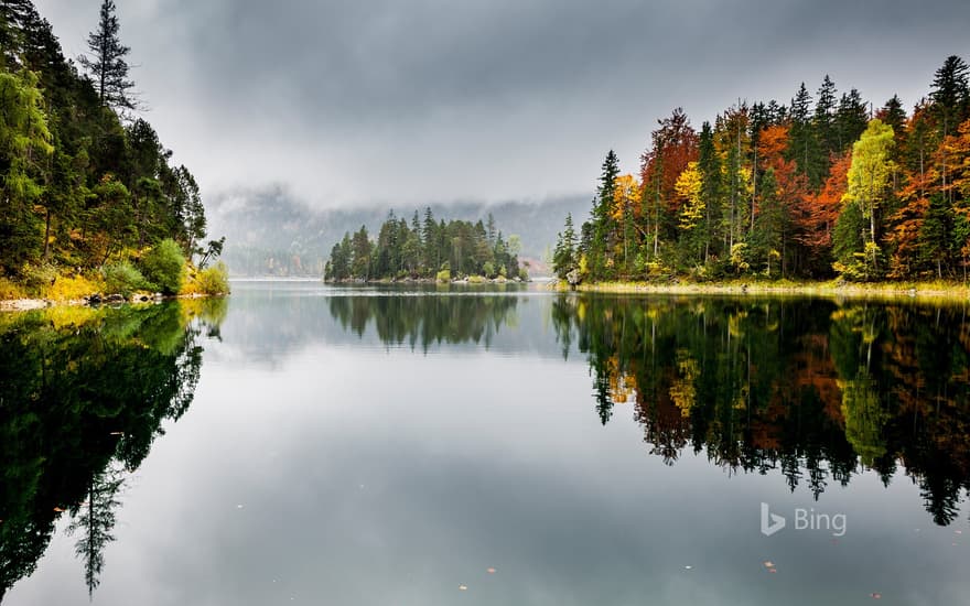 Eibsee, Bavaria, Germany