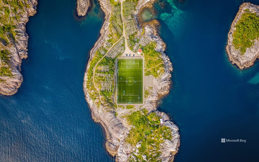 Henningsvær Stadium, Norway