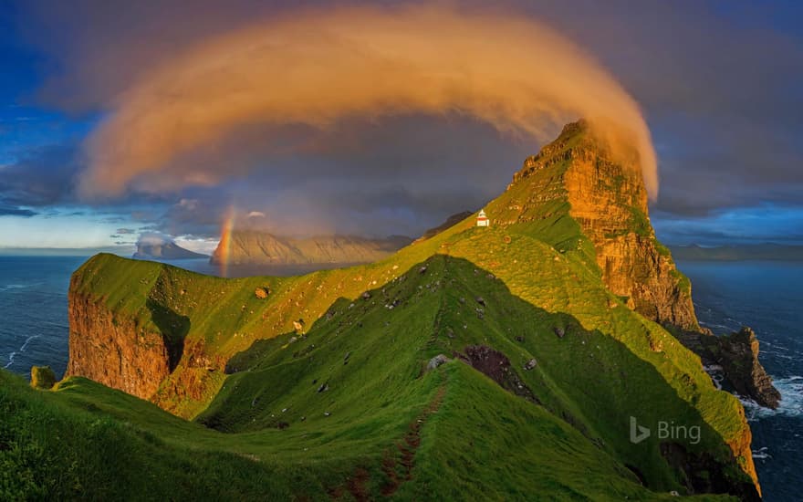 Kalsoy Island, one of the Faroe Islands