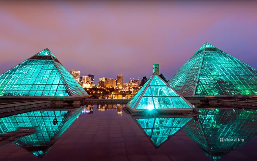 Muttart Conservatory, Alberta, Canada