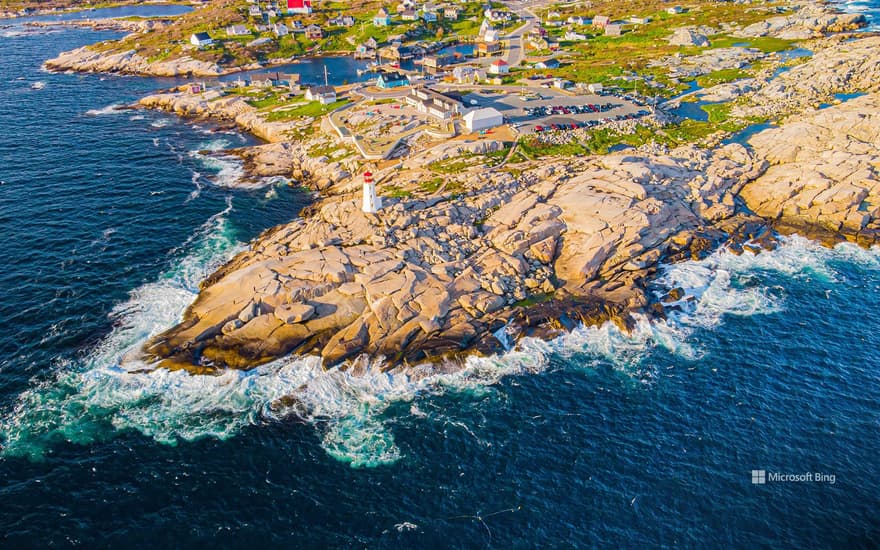 Peggy's Cove Lighthouse, Nova Scotia, Canada