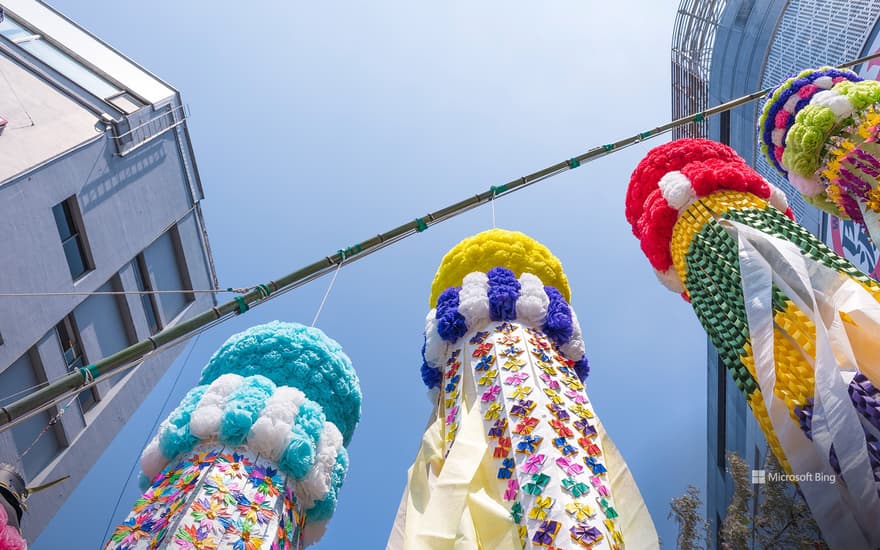 Giant windsock, Sendai City, Miyagi Prefecture