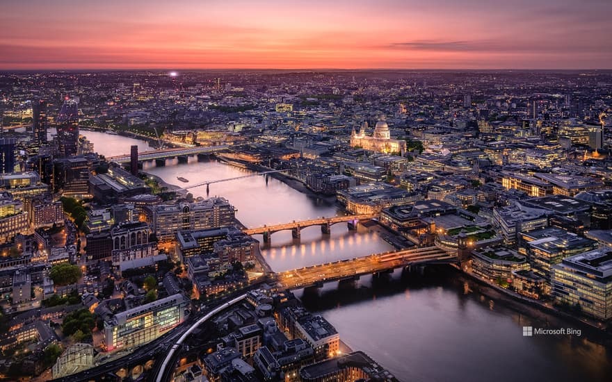 River Thames, London, England